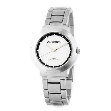 Silver Stainless Steel Dress Watch
