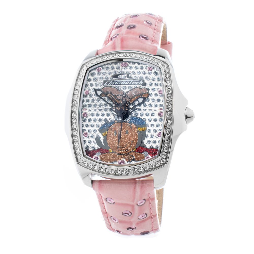 Multicolor Leather Dress Watch