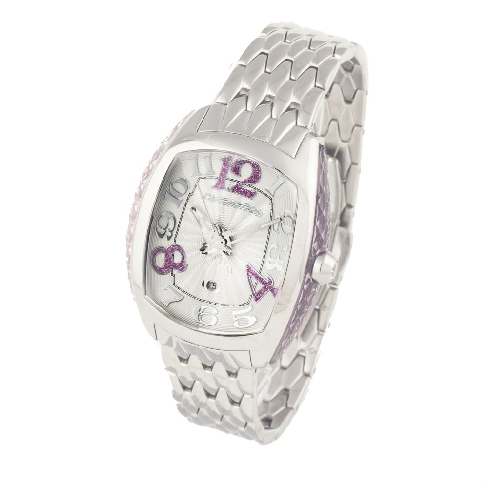 Silver Stainless Steel Dress Watch