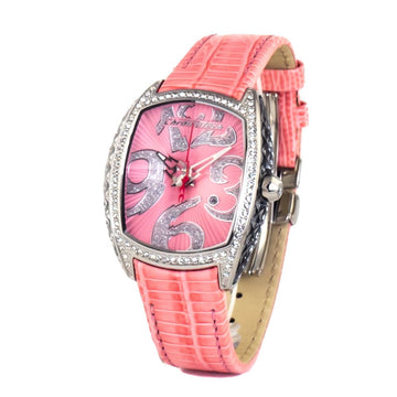 Multicolor Leather Dress Watch
