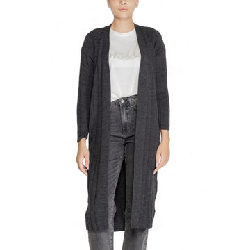 Gray Marabou Cardigan