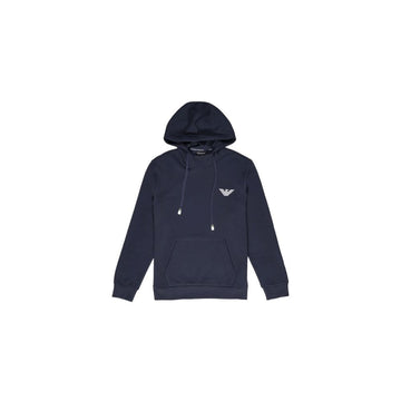 Blue Cotton Hoodie