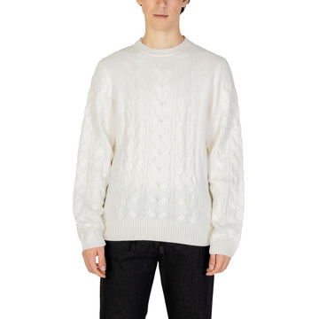 White Marabou Sweatshirt