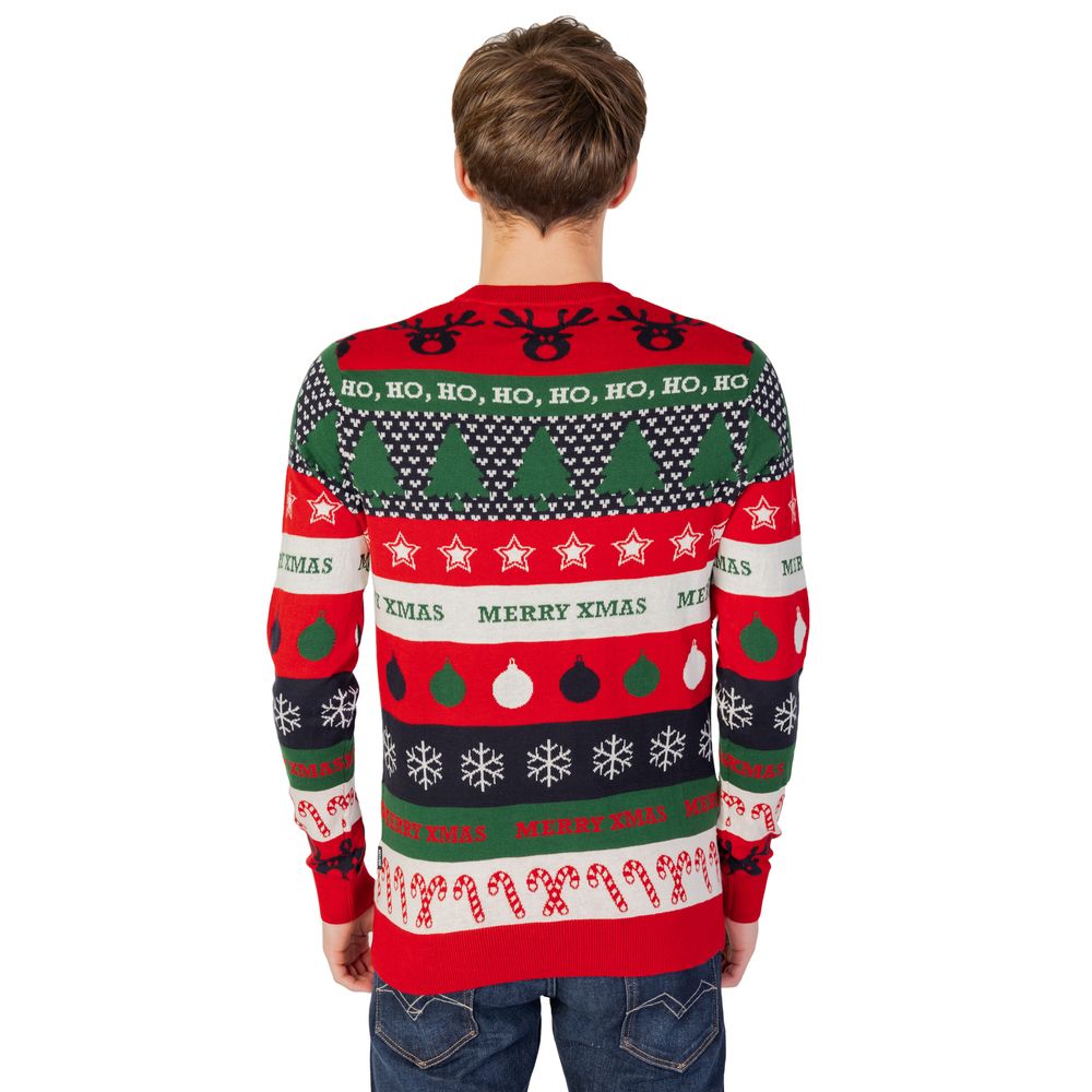 Red Cotton Sweatshirt