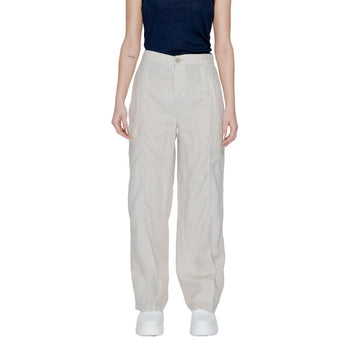 Beige Linen Pant