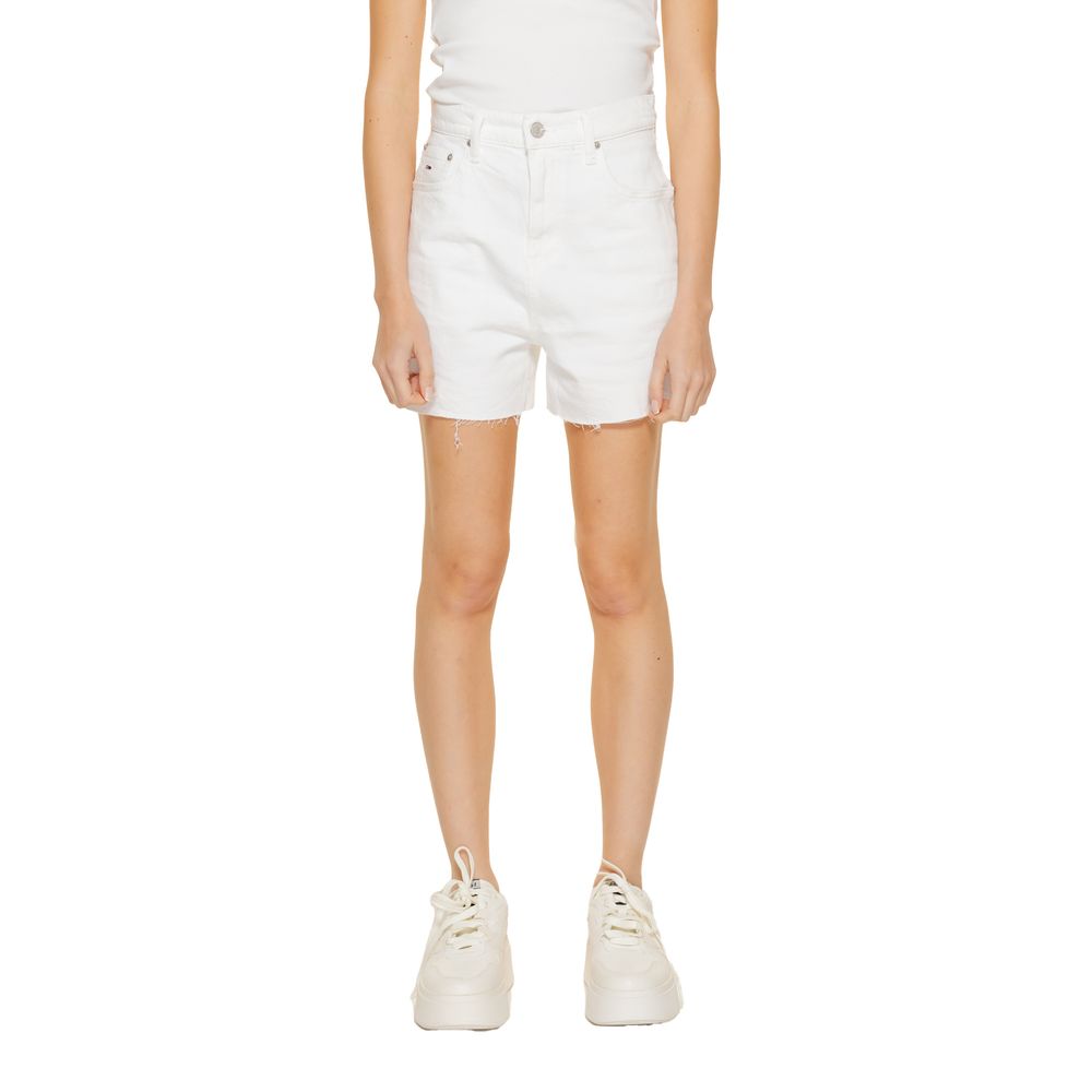 White Recycled Cotton Short