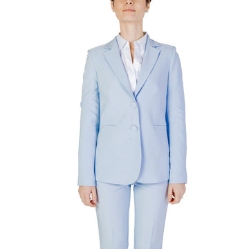 Blue Polyester Blazer