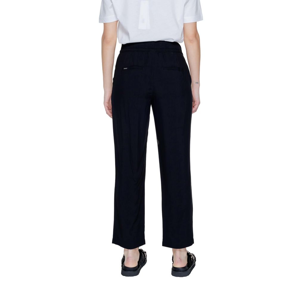 Black Viscose Pant