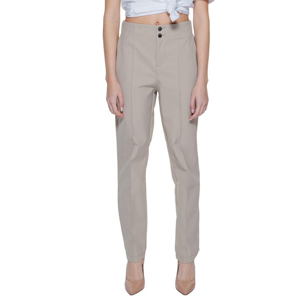 Beige Polyamide Pant