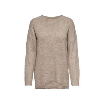 Beige Marabou Sweatshirt