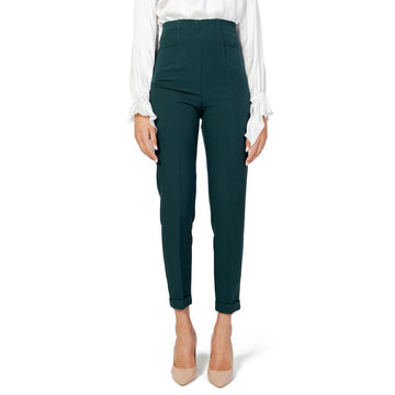 Green Polyester Pants
