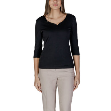 Black Cotton T-Shirt