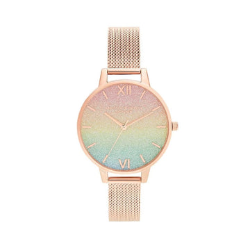 Multicolor Stainless Steel Dress Watch