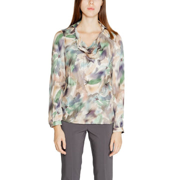 Green Polyester Blouse