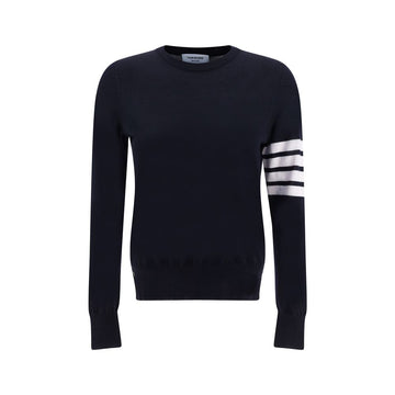 Blue Fleece Wool Sweatshirt