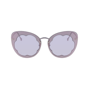Purple Metal Sunglasses