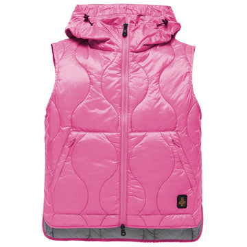 Fuchsia Polyamide Women Vest
