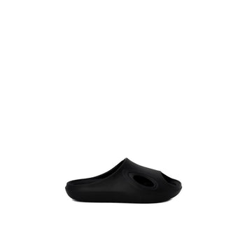 Black Polyethylene Slippers