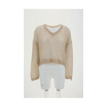 Beige Mohair Sweatshirt