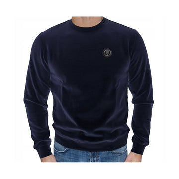 Blue Cotton Sweatshirt