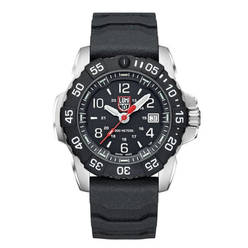 Black Rubber Sport Watch