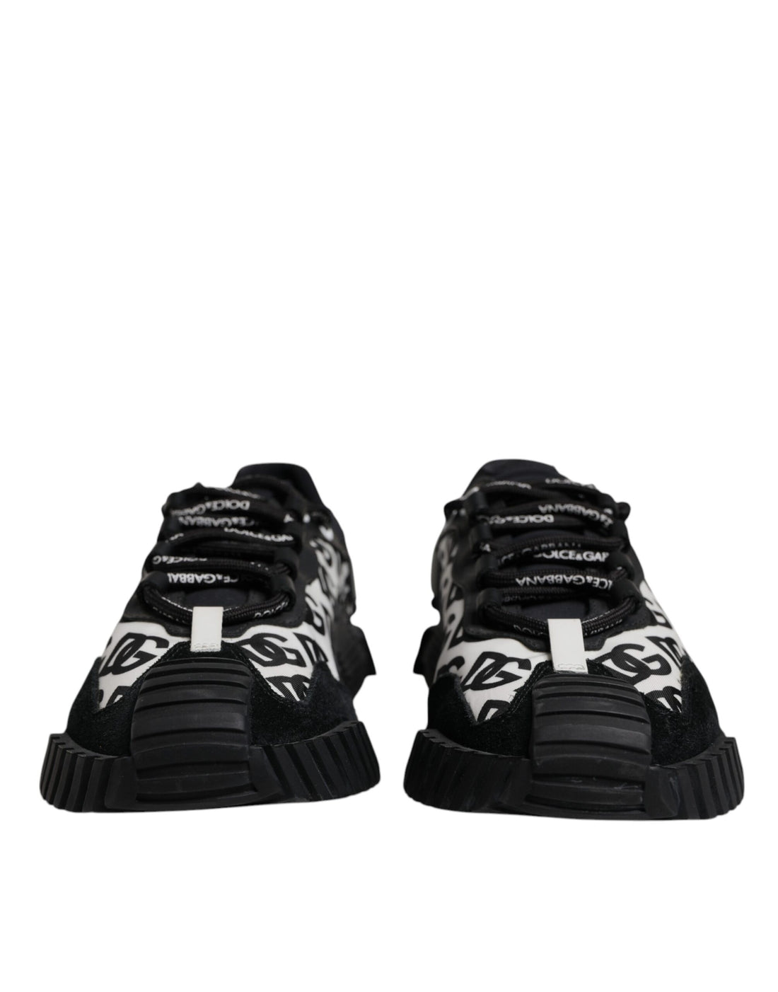 Black Logo Lace Up Low Top NS1 Sneakers Shoes