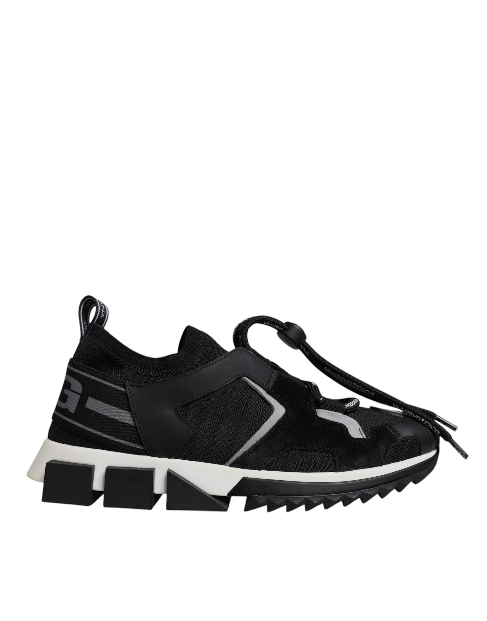 Black Mesh Sorrento Trekking Sneakers Shoes