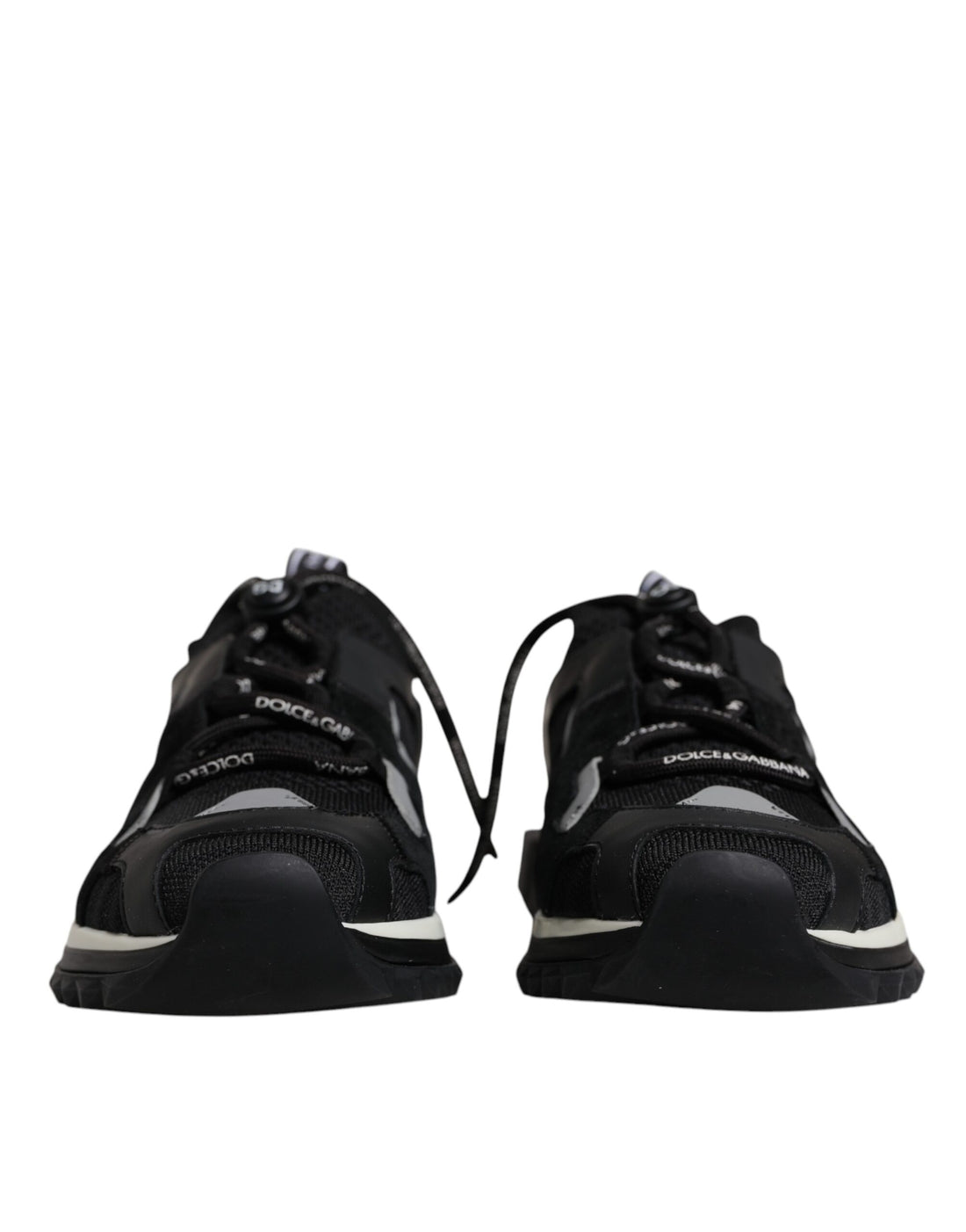Black Mesh Sorrento Trekking Sneakers Shoes