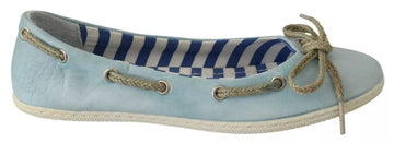 Minnesota Blue Stripe Flat Slip-On Shoes