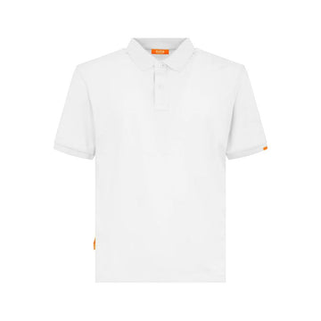 White Cotton Polo Shirt