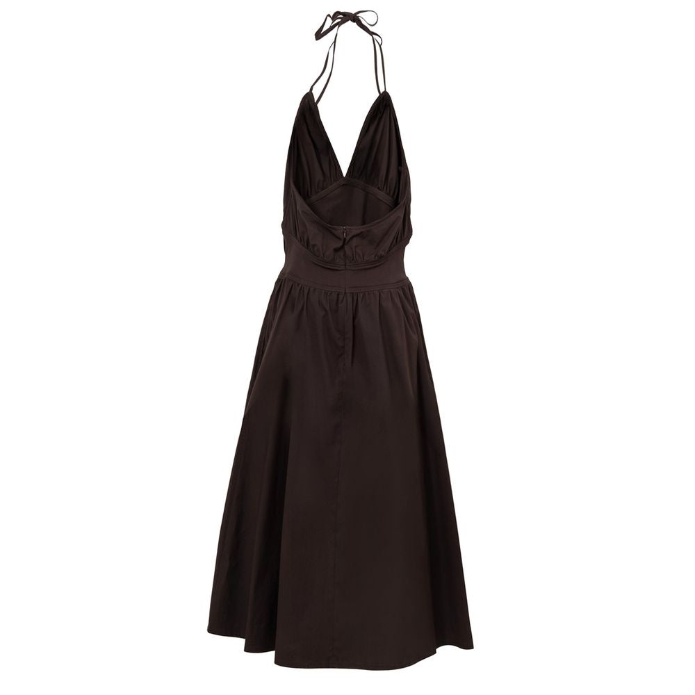 Brown Cotton Long