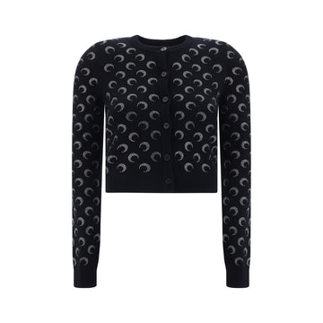 Black Viscose Cardigan