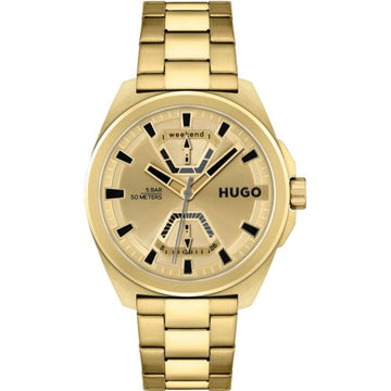 Gold Stainless Steel Watch