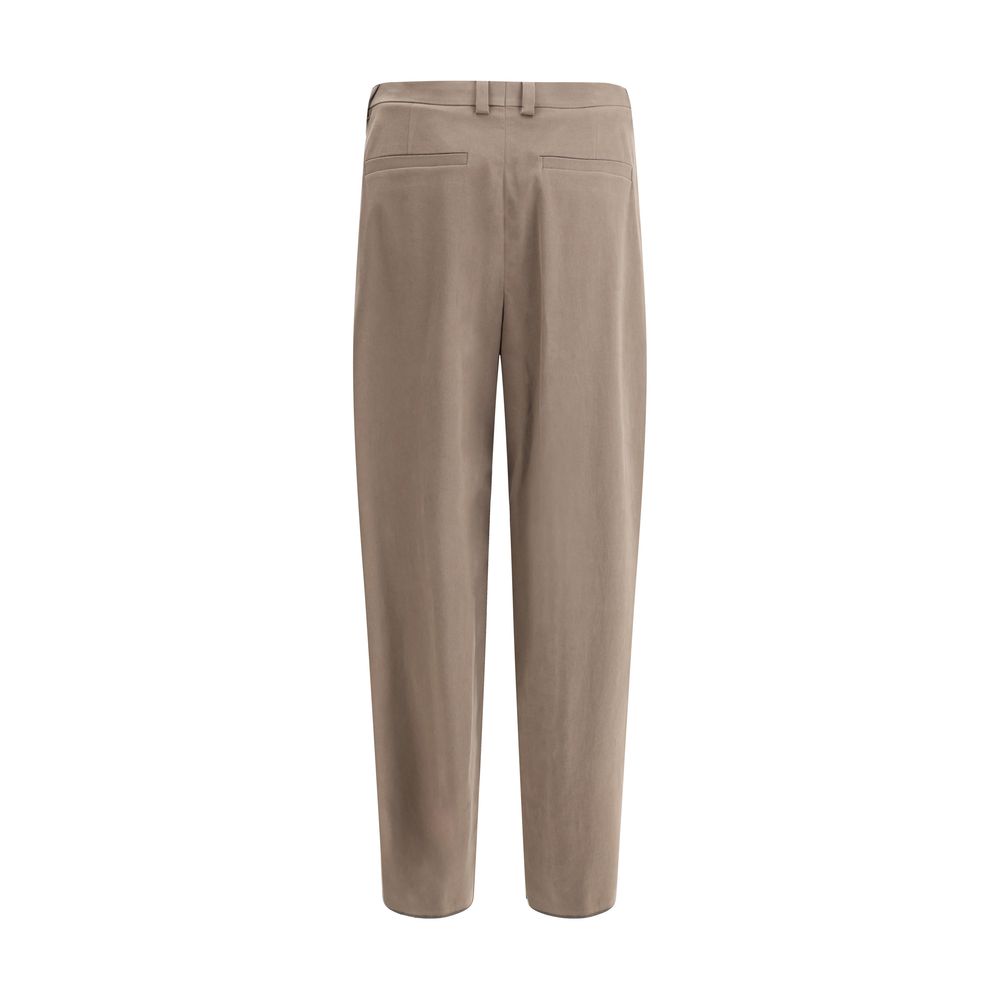 Cotton Wide-leg Pants