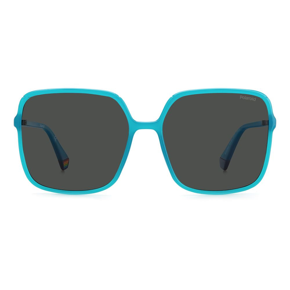 Blue Plastic Sunglasses