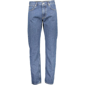 Blue Cotton Men's Jeans
