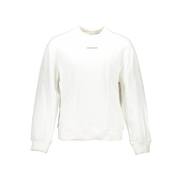 White Cotton Men Sweater