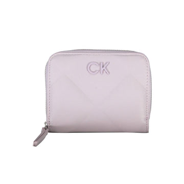 Purple Polyester Women Wallet