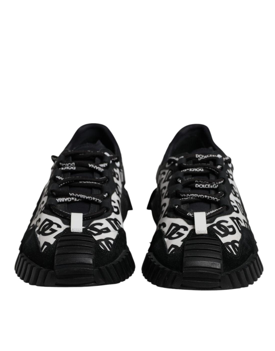 Black Logo Lace Up Low Top NS1 Sneakers Shoes