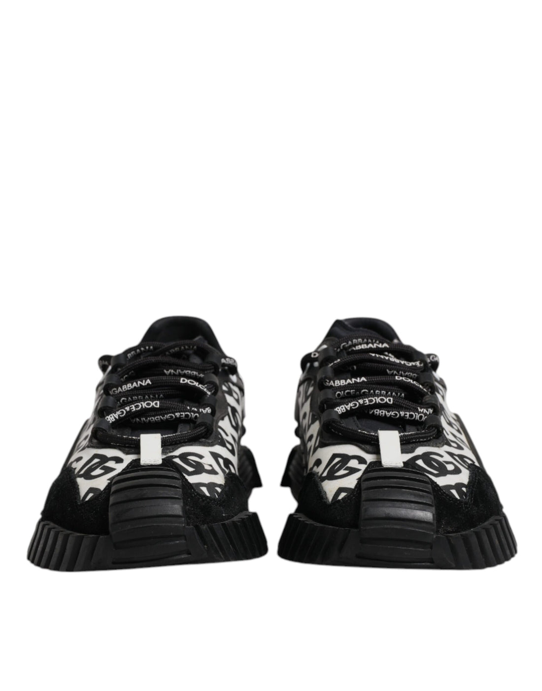 Black Logo Lace Up Low Top NS1 Sneakers Shoes