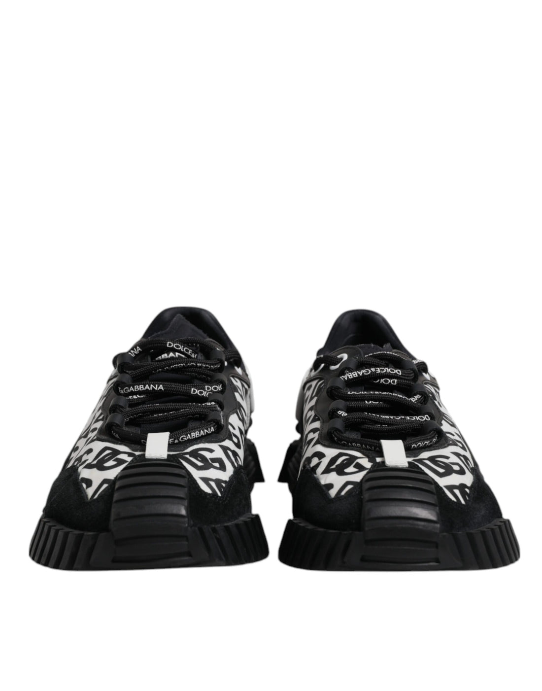 Black Logo Lace Up Low Top NS1 Sneakers Shoes