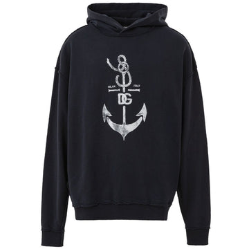 Blue Cotton Sweatshirt