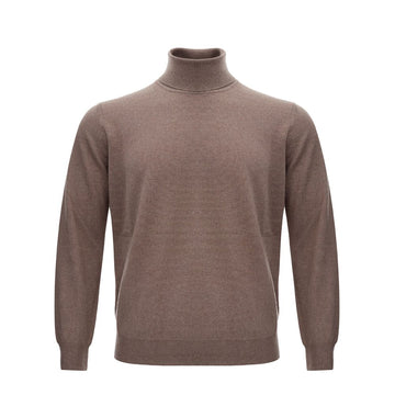 Brown Wool Turtleneck
