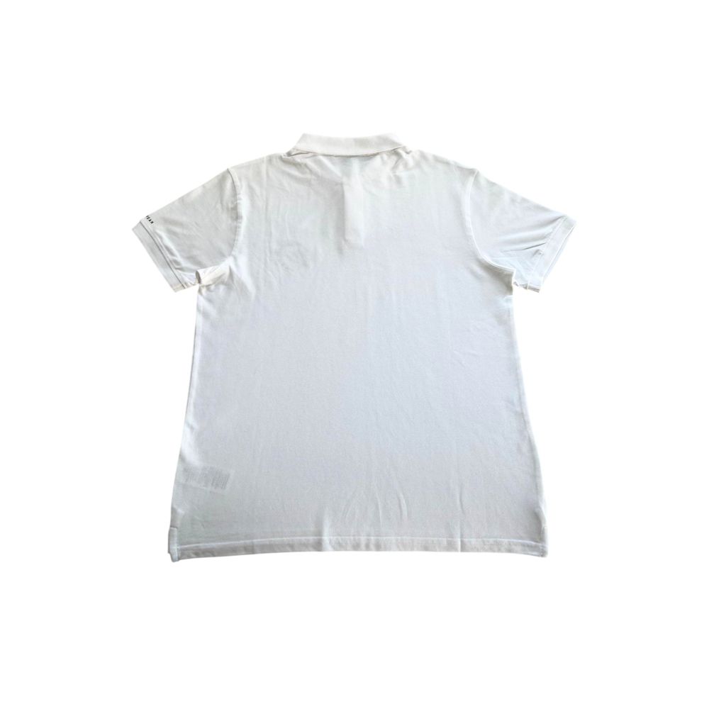 White Cotton Men's Polo Shirt