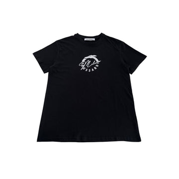 Black Cotton Men T-Shirt
