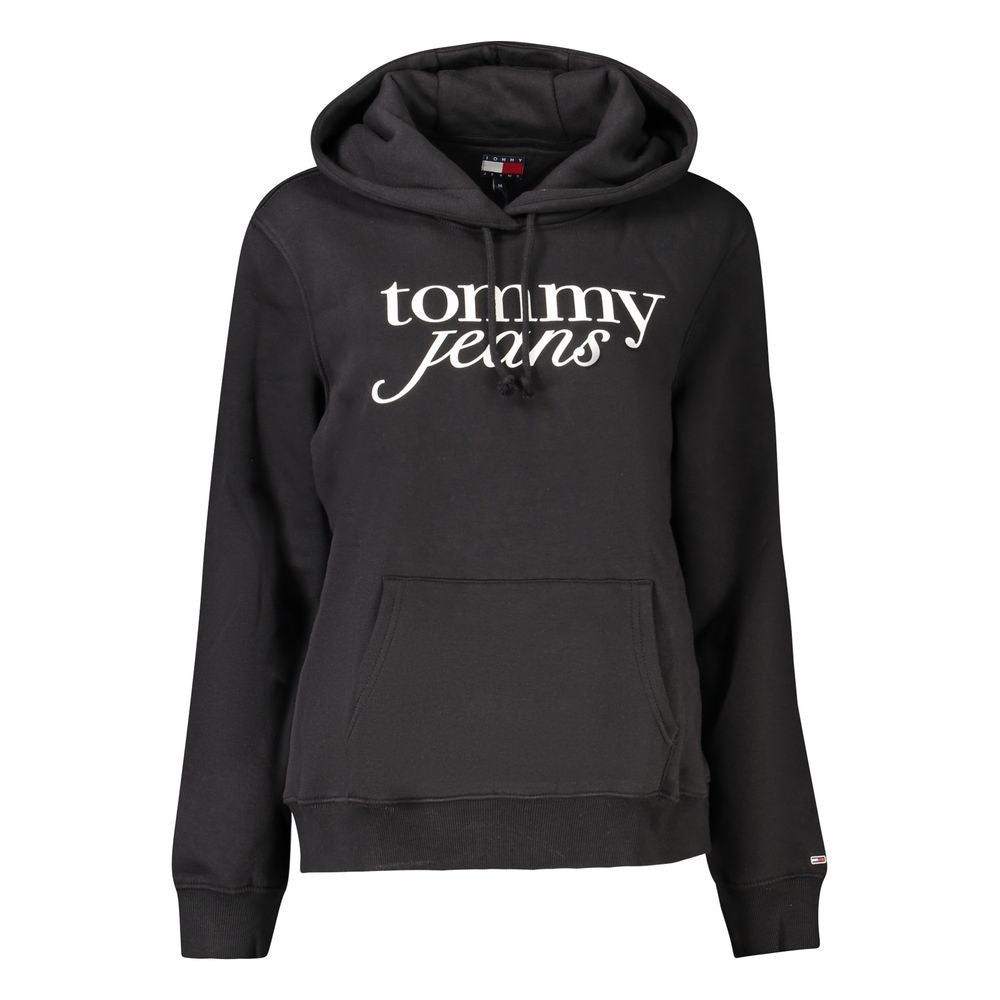 Black Cotton Women Sweater