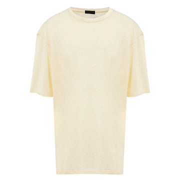 Yellow Linen T-Shirt