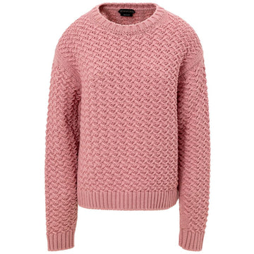 Pink Wool Sweatshirt