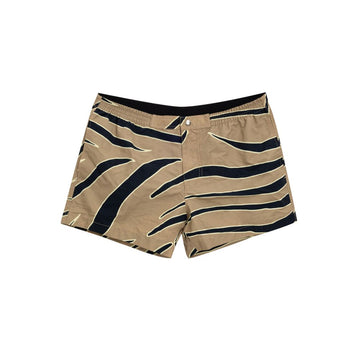 Beige Polyamide Swim Shorts