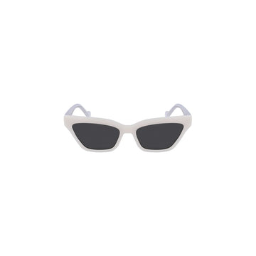 White Injected Women Sunglass